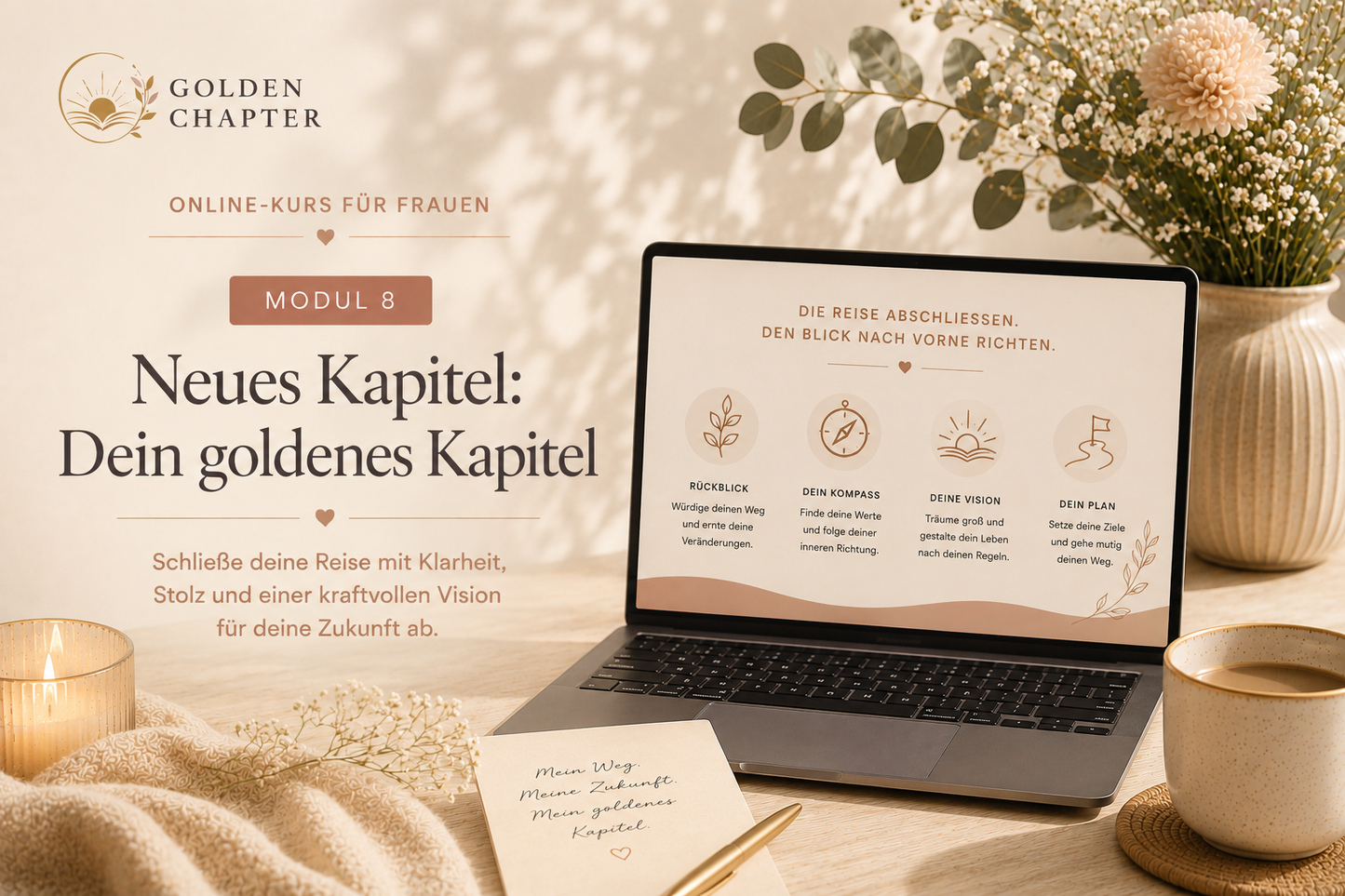Neues Kapitel: Dein goldenes Kapitel (Modul 8)