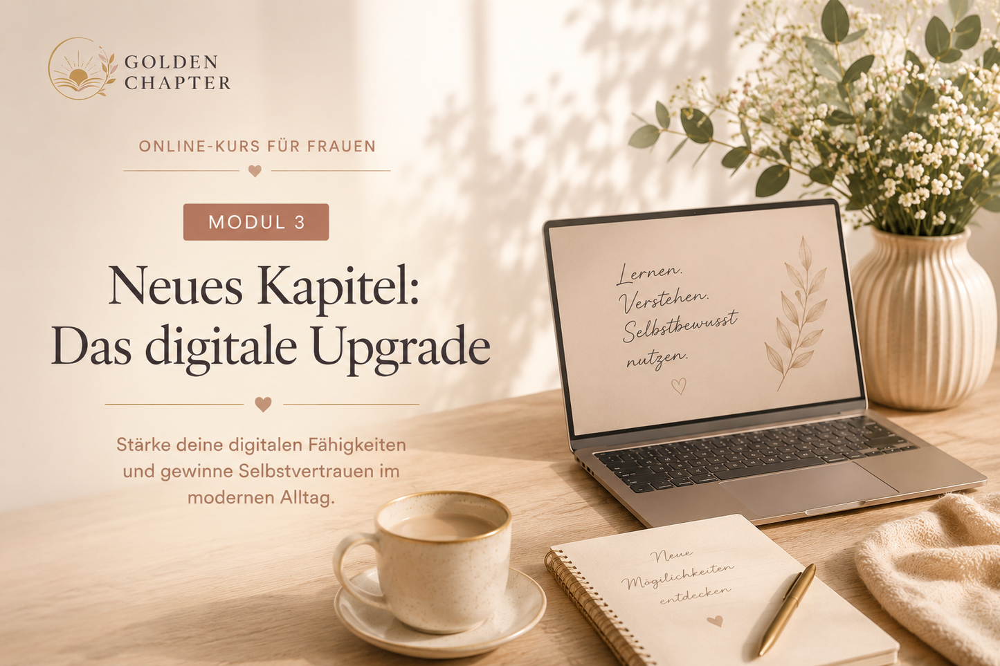 Neues Kapitel: Das digitale Upgrade (Modul 3)